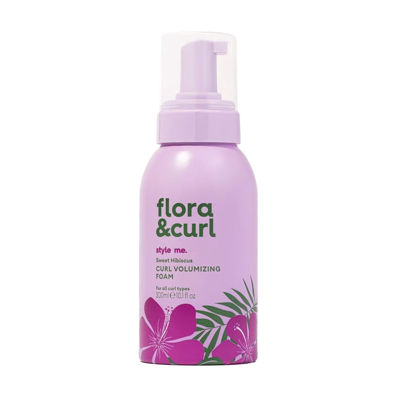 Піна Flora &amp; Curl Style Me Sweet Hibiscus Curl Volumizing Foam для кучерявого волосся, 300 мл